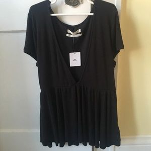 Urban Outfitters Deep V Top